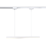 Трековый однофазный подвесной светодиодный светильник Ambrella light GL6782 WH белый LED 24W 3000K 600*22*1025, фото10