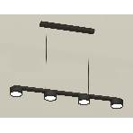Светильник Ambrella light XB9152150/4 SBK/PBK черный песок/черный полированный GX53 (C9152, N8113), фото4