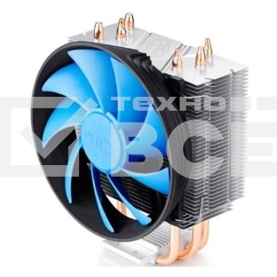 Кулер для процессора DEEPCOOL GAMMAXX300 S1150/S1200/S1366/S1155/S1156/S775/AM2/AM2+/AM3/FM1 24шт/кор, TDP 130Вт, PWM, 17.8~21dB(A), RET