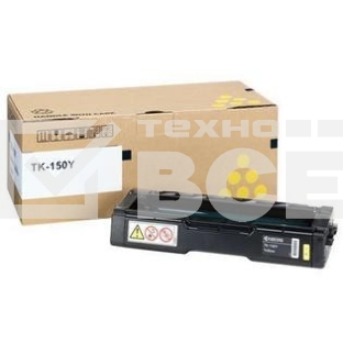 Картридж лазерный Kyocera-Mita TK-150Y желтый для FS-C1020MFP 6000стр.