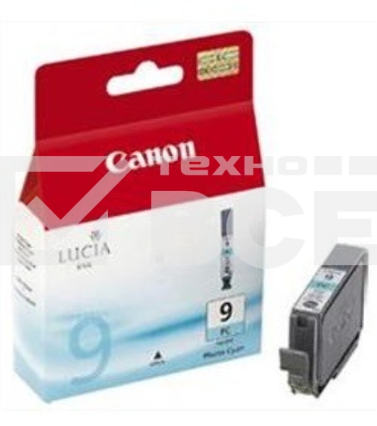 Картридж струйный Canon PGI-9PC (1038B001) фото голубой (14 мл.) для Canon Pixma 9500