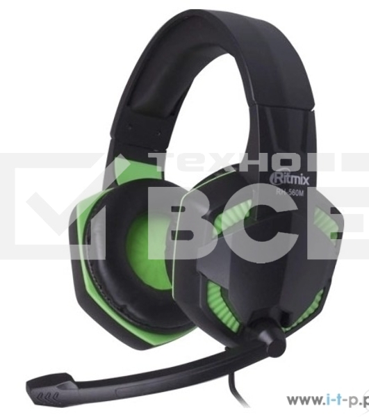 Гарнитура проводная Ritmix RH-560M Gaming