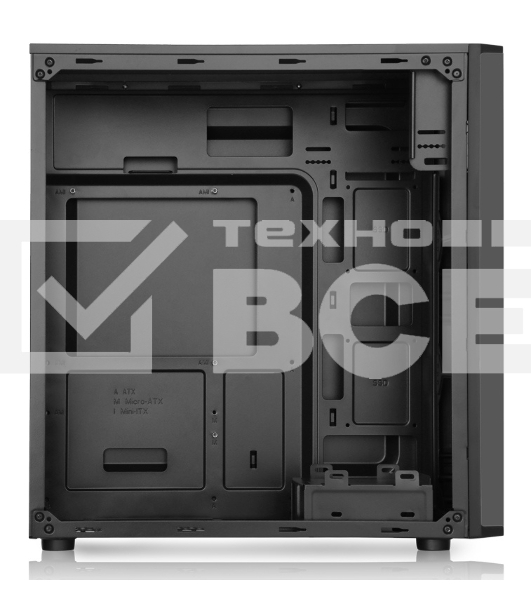 Компьютерный корпус Accord JP-II черный без БП ATX 1x80mm 2xUSB2.0 1xUSB3.0 audio