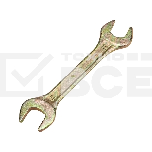 Ключ гаечный рожковый Rexant 12х13 мм, желтый цинк