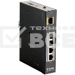 Коммутатор D-Link DIS-100G-5PSW/A1A Промышленный неуправляемый коммутатор с 4 портами 10/100/1000Base-T, 1 портом 1000Base-X SFP, функцией энергосбере, фото8