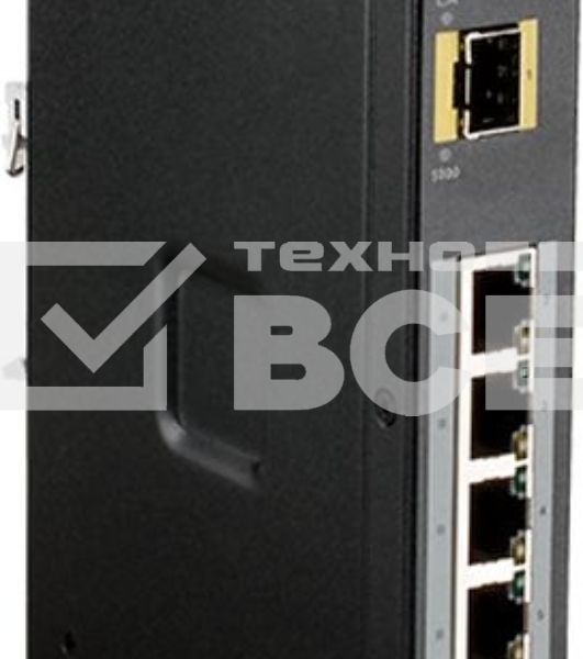 Коммутатор D-Link DIS-100G-5PSW/A1A Промышленный неуправляемый коммутатор с 4 портами 10/100/1000Base-T, 1 портом 1000Base-X SFP, функцией энергосбере