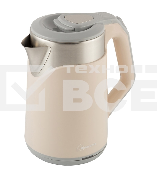 Чайник Homestar HS-1019 (1,8 л) стальной розовый