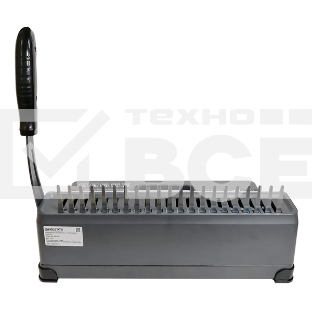 Переплетчик Office Kit B2112N A4/перф.12л.сшив/макс.450л./пластик.пруж. (4.5-51мм)