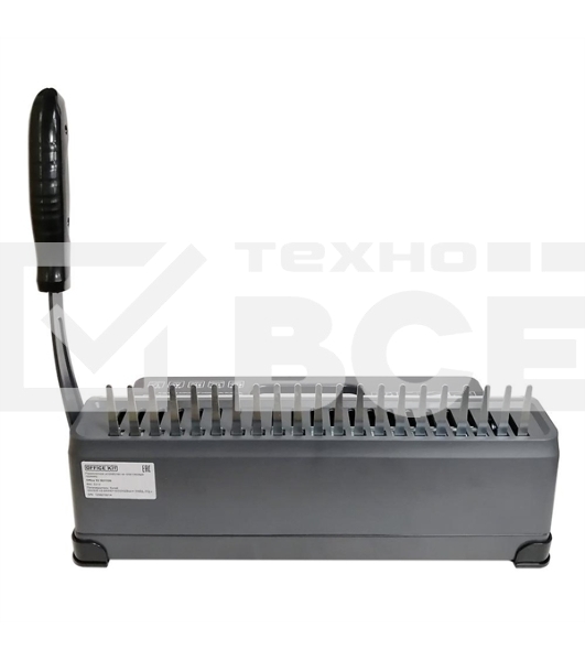 Переплетчик Office Kit B2112N A4/перф.12л.сшив/макс.450л./пластик.пруж. (4.5-51мм)
