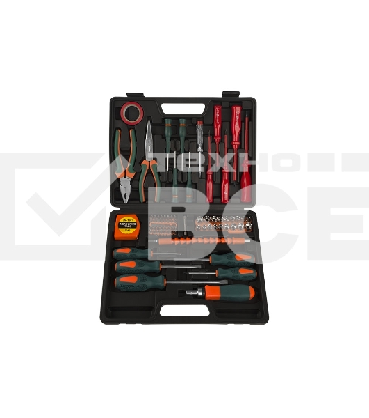 Набор инструментов Sturm 1310-01-TS7 72 ПРЕДМЕТА, ПЛАСТИКОВЫЙ КЕЙС. 1310-01-TS7