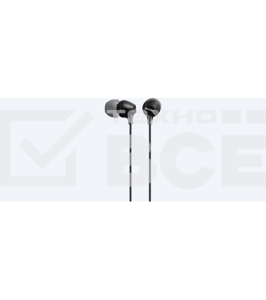 Наушники SONY MDR-EX15AP черный