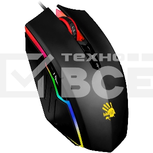 Мышь проводная A4Tech Bloody A70A черный, 6200 dpi, USB Type-A, кнопки - 8