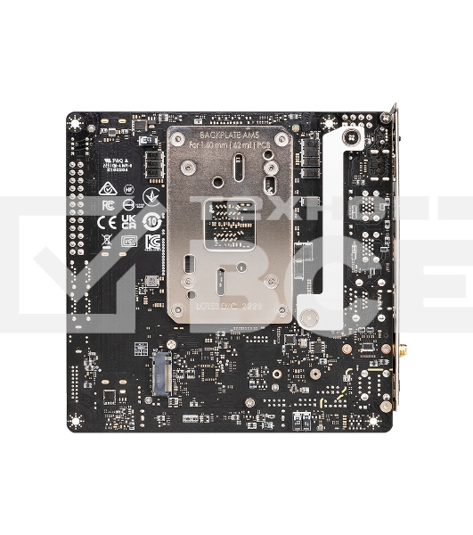 Материнская плата MSI MPG B650I EDGE WIFI, AM5, AMD B650, 2xDDR5, 4xSATA, 2xM.2, 1xPCI-E 4.0 x16, 1xHDMI, 1x 2.5Gb LAN, 3xUSB-A 3.2 Gen 2, 2xUSB-A 3.2 Gen 1, 1xUSB-C 3.2 Gen 2x2, 3x3.5 мм, 7.1, Mini-ITX