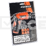 Отвертка аккумуляторная PATRIOT PS 136Li Li-Ion, 3.6 В/1,5 Ач, Реверс, 200 об/мин, 3,5 Нм, патрон: НЕХ 1/4