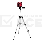 Лазерный уровень XQB GREEN Pro SET, 20 м, зеленый луч, батарейки, штатив  MTX, фото7