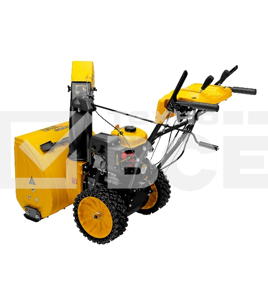 Бензиновая снегоуборочная машина SBM 610S PRO, 212cc, эл.старт, фара, обогрев  Denzel