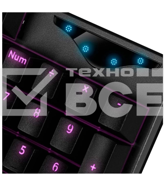 Игровая клавиатура Sven KB-G9300 чёрная (Outemu Blue switches,104кл., подсветка)