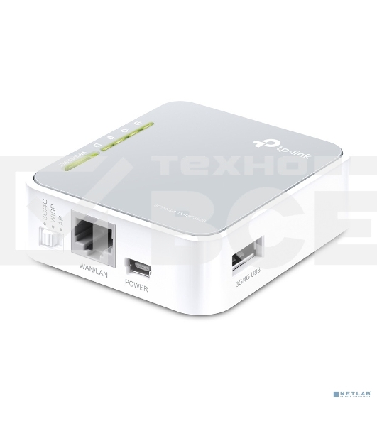 Маршрутизатор беспроводной TP-Link SOHO TL-MR3020 10/100BASE-TX