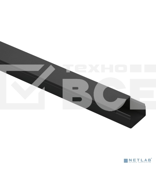 Кабель канал ЭРА Б0061740 KK-B-25-16 25х16 черный, длина 2 м