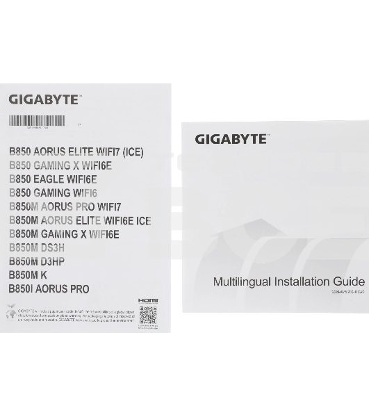 Материнская плата Gigabyte B850M GAMING X, AM5, AMD B850, 4xDDR5, 4xSATA, 2xM.2, 1xPCI-E 5.0 x16, 1xPCI-E 3.0 x16, 1xHDMI, 2xDP, 1x 2.5Gb LAN, 4xUSB-A 2.0, 2xUSB-A 3.2 Gen 1, 1xUSB-A 3.2 Gen 2, 1xUSB-C 3.2 Gen 2, 3x3.5 мм, 7.1, Micro-ATX