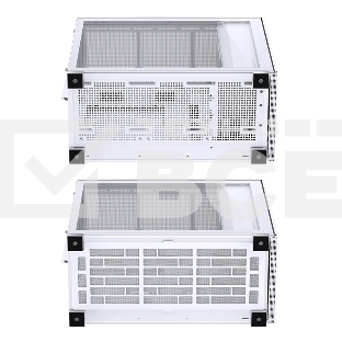 Корпус без блока питания Case JONSBO D41 STD, Midi-Tower, TG, no fan, 1xUSB-A 3.2 + 1xUSB-C 3.2, ATX, mATX White