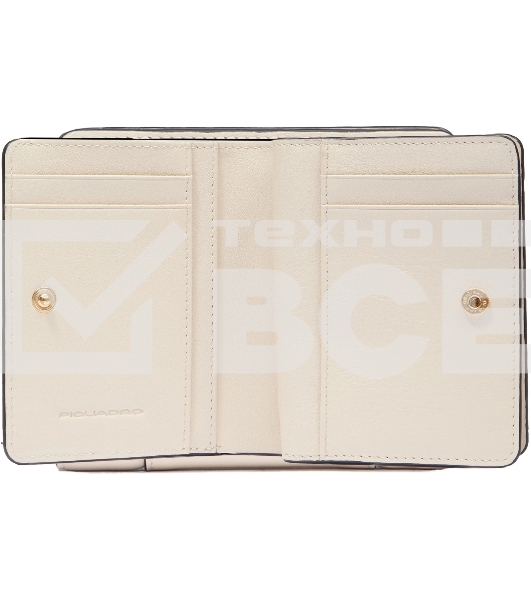 Кошелек женский Piquadro Circle PD6660W92R/BI слоновая кость натур.кожа