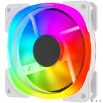 Вентилятор для корпуса Powercase (CM21-14W ARGB) White 140x140x25mm (PWM, 100шт./кор, 4pin +ARGB Sync, 800-1500±10% об/мин) Bulk, фото4
