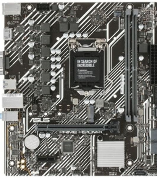 Материнская плата ASUS PRIME H510M-K R2.0, LGA 1200, Intel H470, 2xDDR4, 4xSATA, 1xM.2, 1xPCIe 4.0 x16, 1x 1Gb LAN, 2xUSB-A 3.2 Gen 1, 2xUSB 2.0, 1xHDMI, 1xVGA, 3x3.5 мм, 7.1, mATX