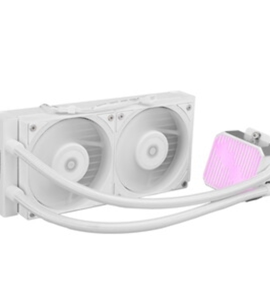 Система жидкостного охлаждения ID-Cooling DX240 Max белый 120мм алюминий+медь 2150rpm 32.5db 4-pin 300W