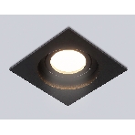 Встраиваемый поворотный точечный светильник Ambrella light TN102758 BK черный IP20 GU5.3 100*100*32, фото7