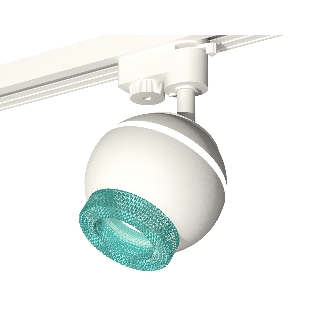 Светильник Ambrella light XT1101063 SWH/BL белый песок/голубой MR16 GU5.3 LED 3W 4200K (A2520, C1101, N7194)