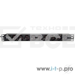 Аксессуар 5bites Блок розеток PDU919A-04 9S / AL / 1U / 19' / 2M*3G*1.5MM2 / VDE, фото 1