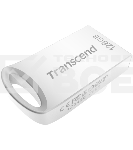 Флеш диск Transcend 128GB JETFLASH 710 (Silver)