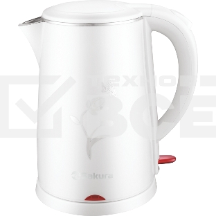 Чайник электрический Sakura SA-2159W (1.8) бел д