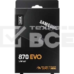 Накопитель SSD Samsung 870 EVO, 250GB, SATA III, 2.5