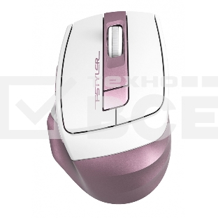 Мышь беспроводная A4Tech Fstyler FG35 розовый/белый, 2000 dpi, радиоканал, USB, кнопки - 6