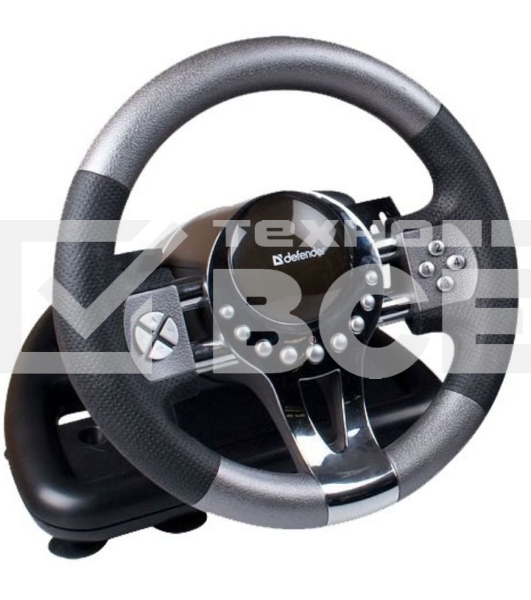Руль Defender FORSAGE {12 кн+2перекл.+1перекл. 8-ми позиц., USB}