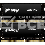 Оперативная память Kingston Fury Impact, DDR4, 64GB (2x32GB), 3200MHz, CL20, SO-DIMM, фото2