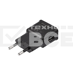 Сетевое зарядное устройство Rexant USB, 5V, 2.1 A, черный, фото 1