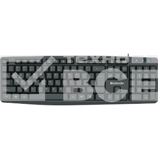Клавиатура Defender Concept HB-164 проводная, USB, черный