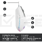 Мышь проводная Logitech G102 LIGHTSYNC белый, 8000 dpi, USB, кнопки - 6, фото 1
