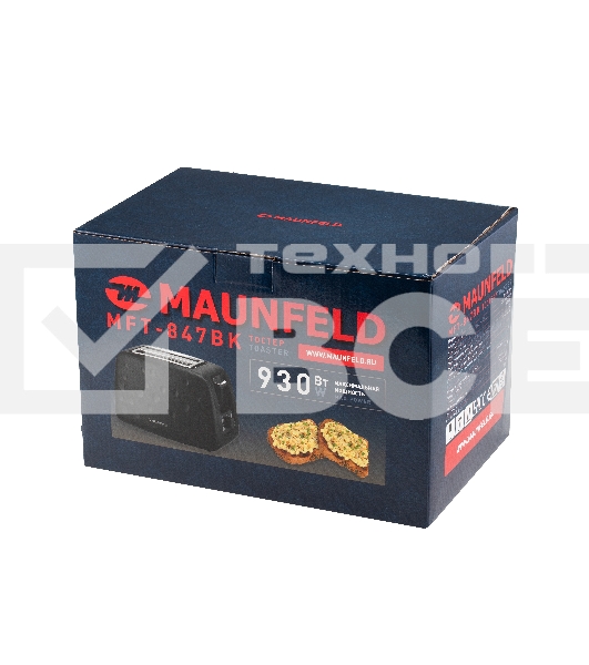 Тостер Maunfeld MFT-847BK