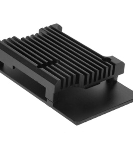 Корпус Qumo Aluminum case without fan, Raspberry Pi 3, black(RS023)