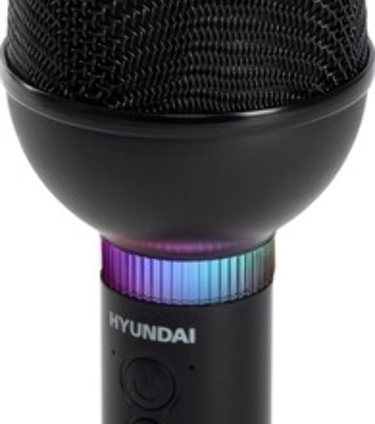 Микрофон беспроводной Hyundai H-MIC101 черный