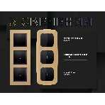 Лампа подсветки проходных выключателей 0.1W LED 10000K (голубой свет) QUANT G29B, фото 1