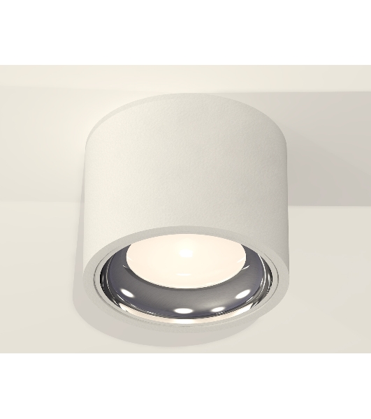 Светильник Ambrella Light XS7510011 SWH/PSL белый песок/серебро полированное MR16 GU5.3 (C7510, N7022)