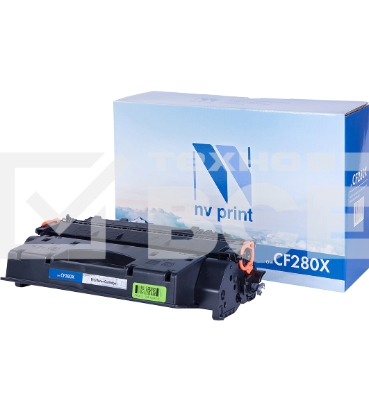 Картридж лазерный NV Print CF280X_NVP (тип CF280X), черный, 6900 стр., для HP LJ Pro 400/M401/M425