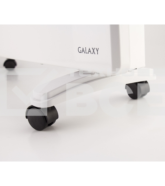 Конвектор Galaxy GL 8226 белый, 1200 Вт, 12 м2, термостат