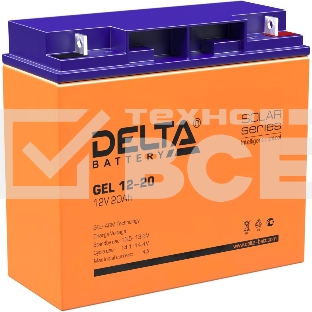 Батарея для ИБП Delta GEL 12-20 12В 20Ач