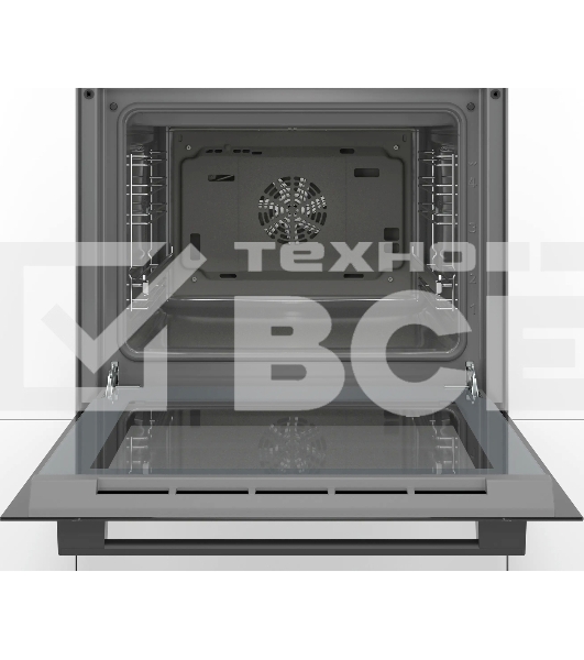 Духовой шкаф Bosch HBF534EB0Q Встраиваемый электрический духовой шкаф 60 x 60 cm Черный, объем 66л, Размеры прибора (мм) 595 x 594 x 548 mm